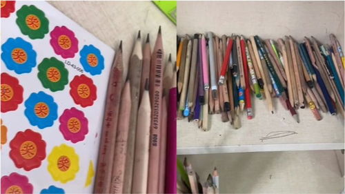 拾金不昧小紅花，文具漂流暖校園